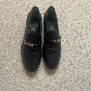 AGL black loafers